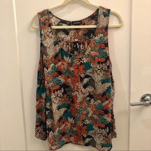 Lucky Brand Silk Tank 2X